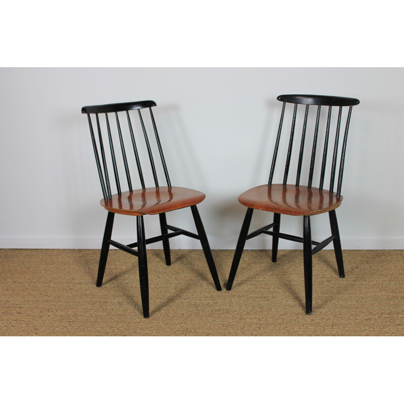 Paire de chaises vintage Fanett d'Ilmari Tapiovaara, 1960