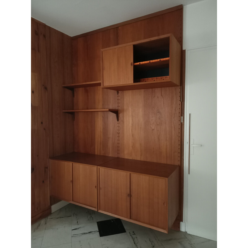 Modular unit bookcase cadovius scandinavian vintage