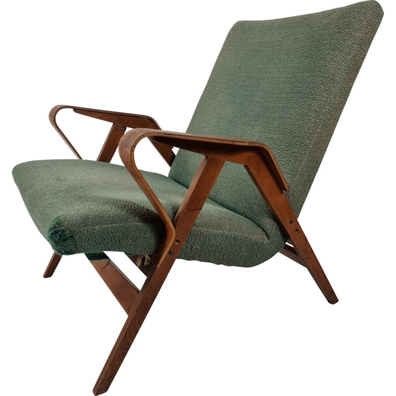 Vintage armchair by František Jirák for Tatra, 1960