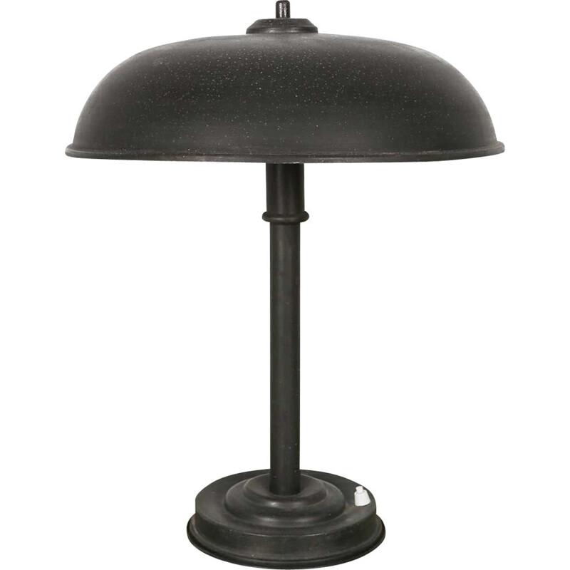 Vintage industrial metal lamp