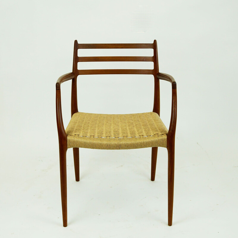 Vintage teak chair mod.62 by Niels Otto Moller, Denmark 1962