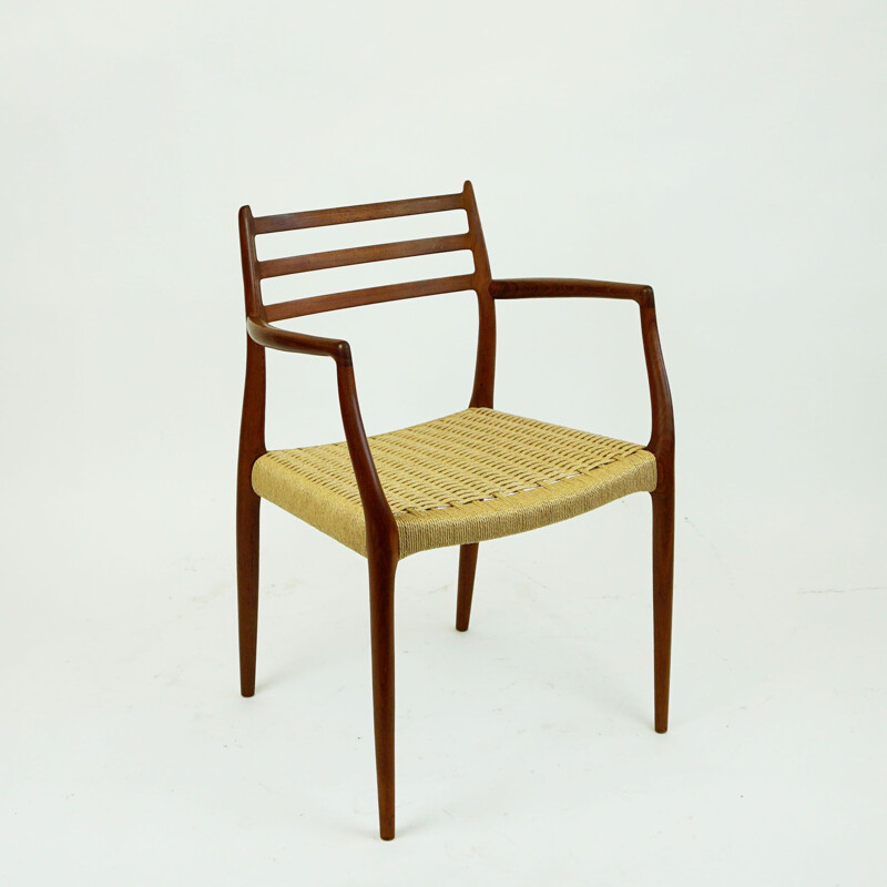 Vintage teak chair mod.62 by Niels Otto Moller, Denmark 1962