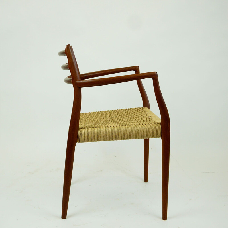 Vintage teak chair mod.62 by Niels Otto Moller, Denmark 1962