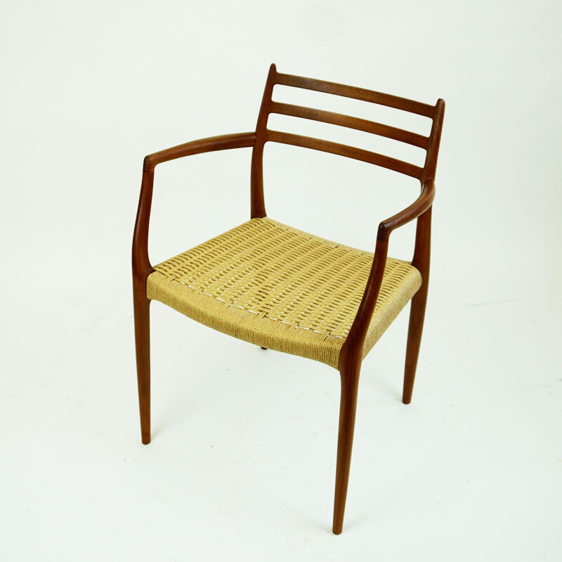 Vintage teak chair mod.62 by Niels Otto Moller, Denmark 1962