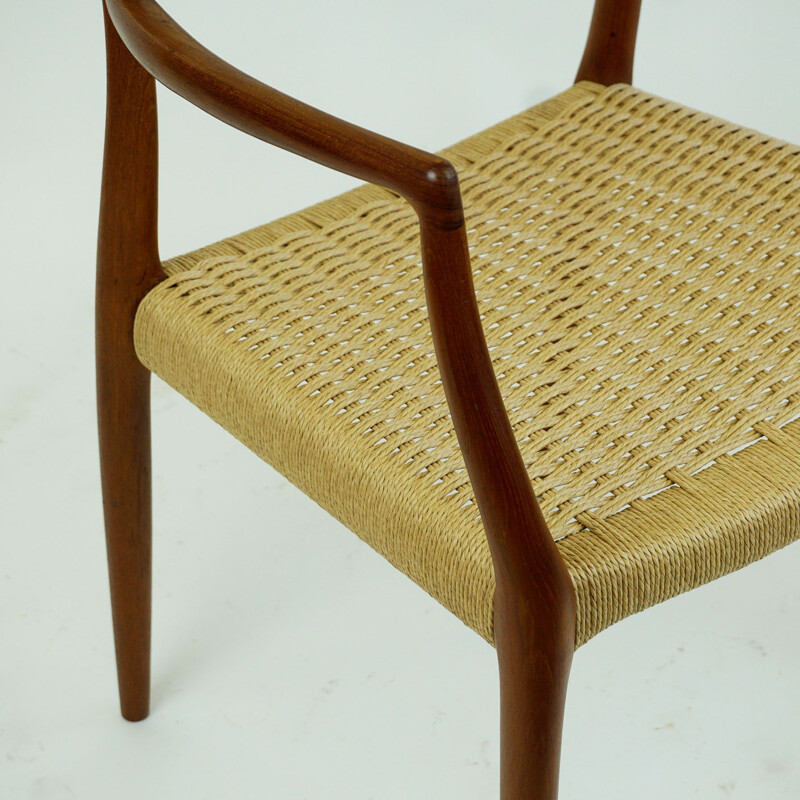 Vintage teak chair mod.62 by Niels Otto Moller, Denmark 1962