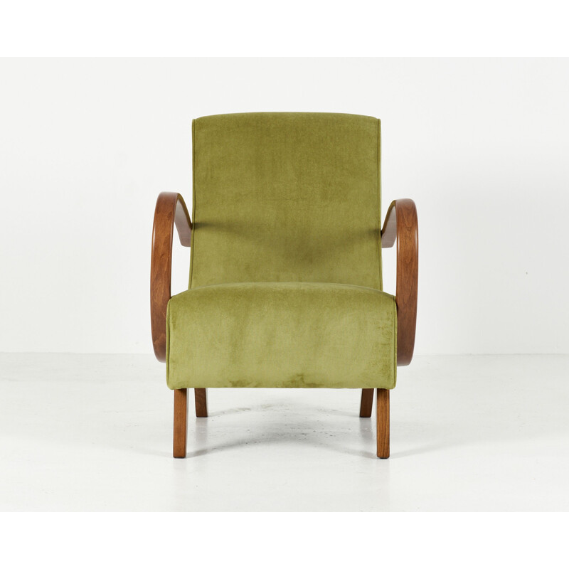 Vintage type C armchair by Jindrich Halabala, 1930