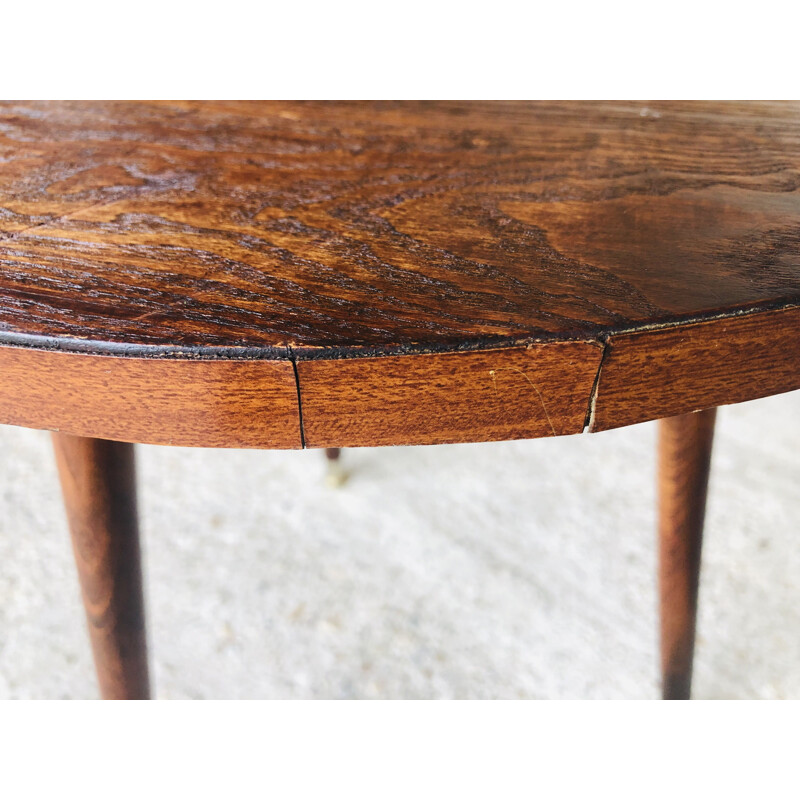 Vintage tripod side table, 1960