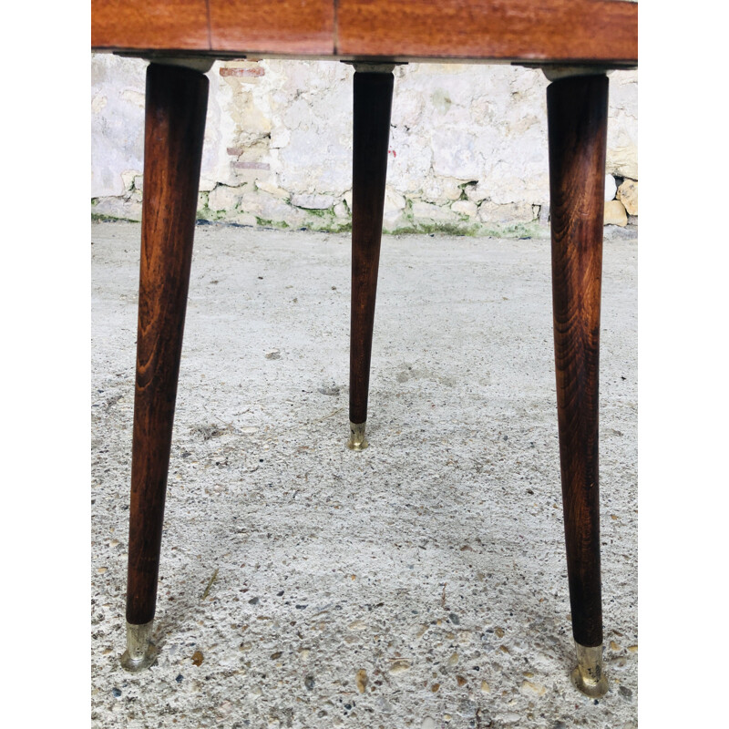 Vintage tripod side table, 1960