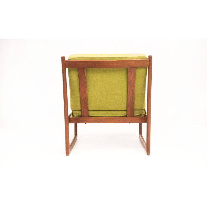 Vintage teak armchair by Peter Hvidt & Orla Molgaard for France & Son, Denmark 1950s