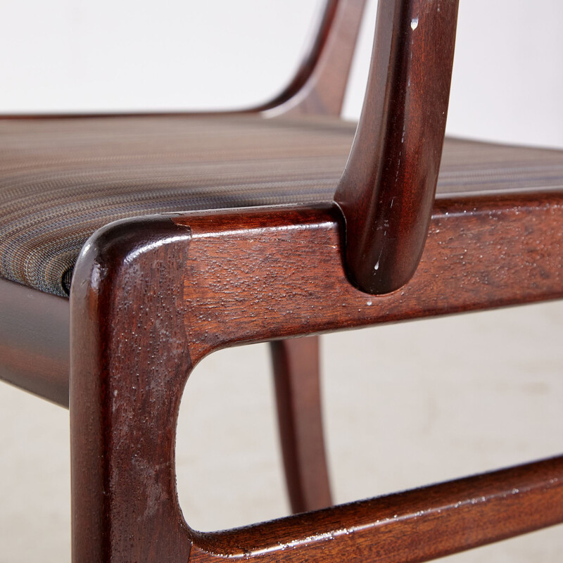 Vintage Rungstedlund mahogany dining set by Ole Wanscher for Poul Jeppesen, 1960