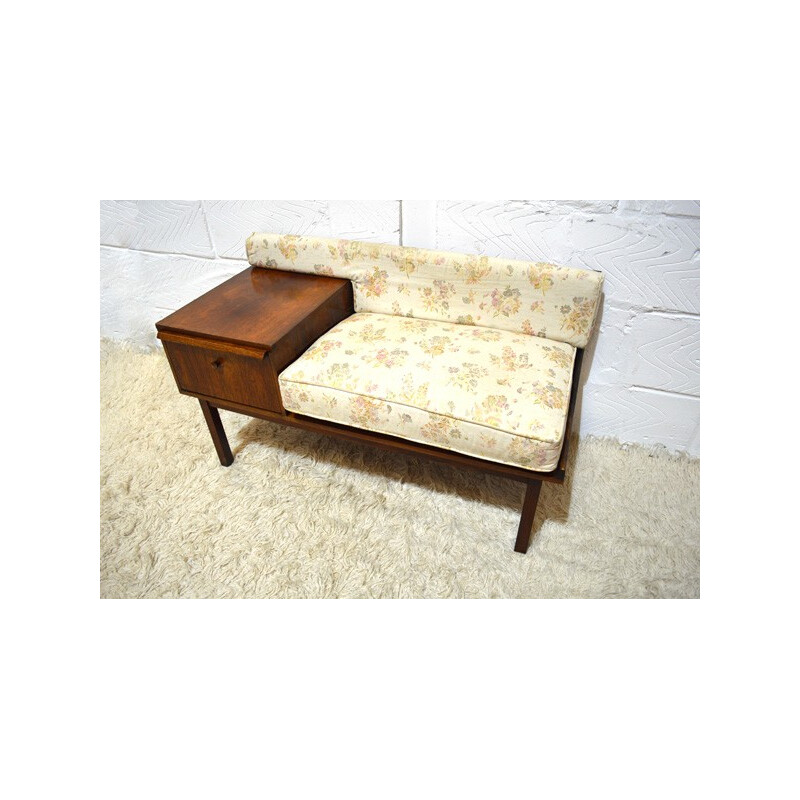 Vintage seat in rosewood - 1950s