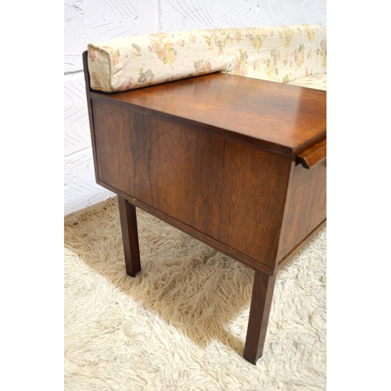 Vintage seat in rosewood - 1950s