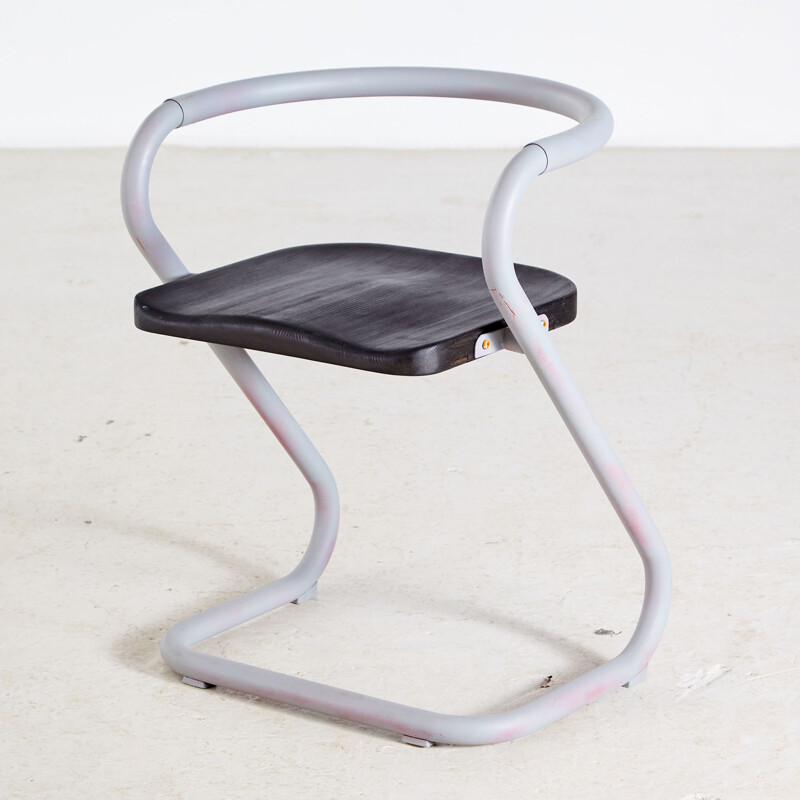 Vintage stacking chair by Börge Lindau & Bo Lindekrantz for Lammhults, Sweden 1960