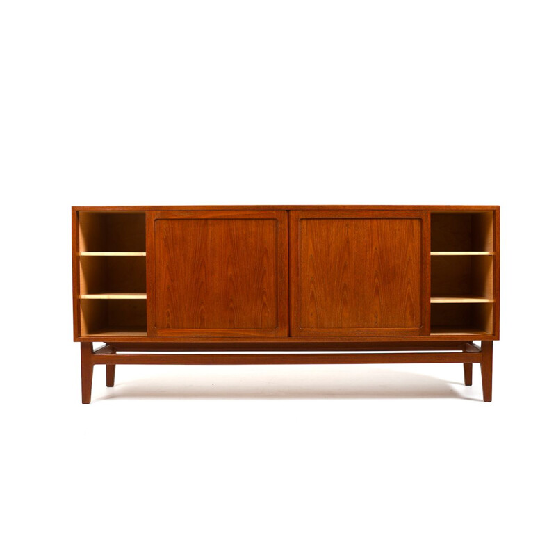 Enfilade vintage in teak di Thorald Madsen København, 1950