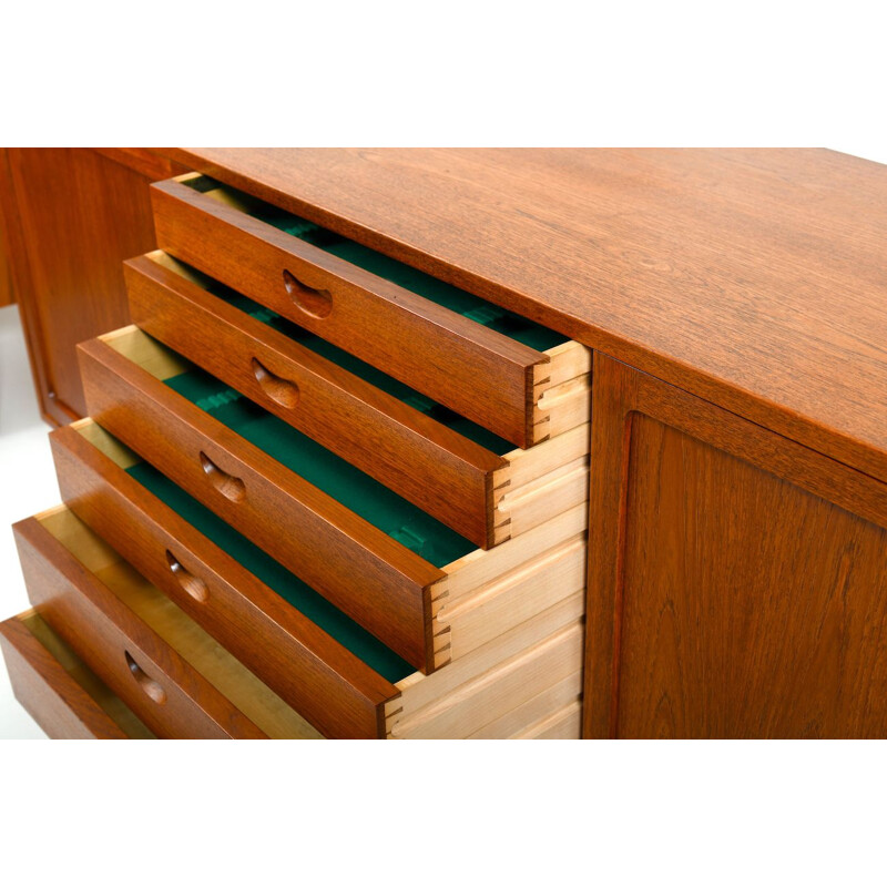 Vintage teak sideboard by Thorald Madsen København, 1950