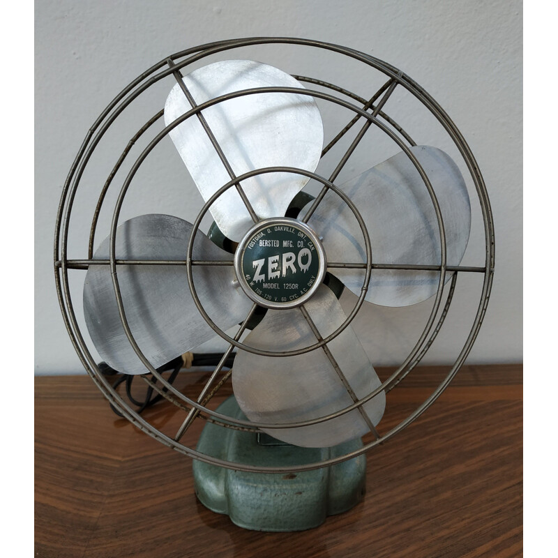Pair of vintage fans by Toastmaster and Zero, 1950