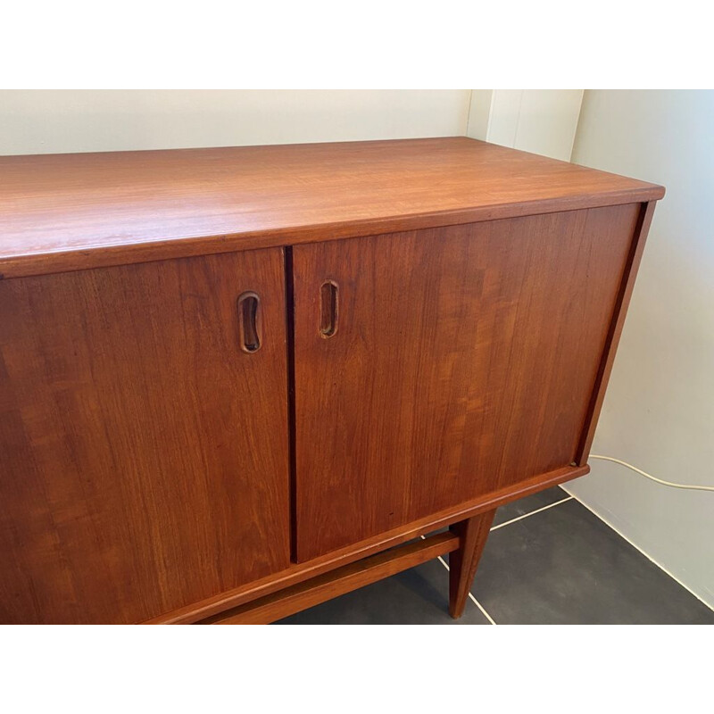 Scandinavian mid century teak sideboard, 1960s