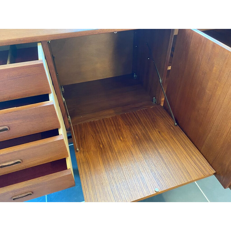 Scandinavian mid century teak sideboard, 1960s