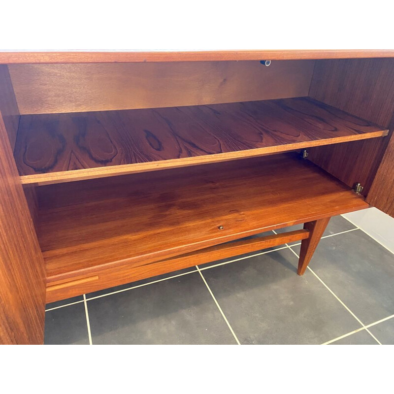 Scandinavian mid century teak sideboard, 1960s