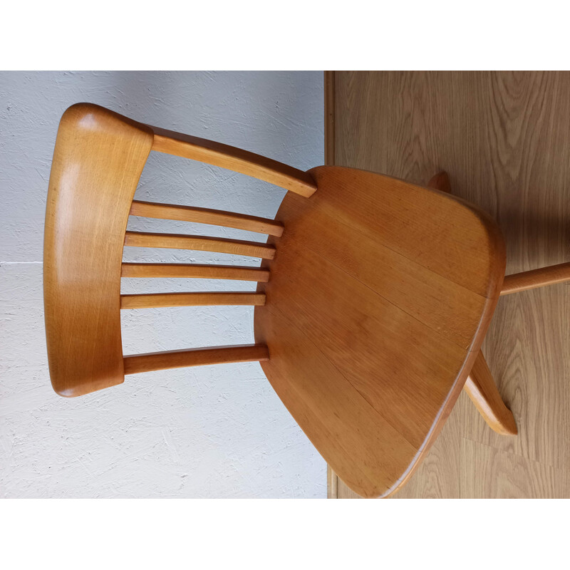 Chaise de bureau vintage par Albert Stoll, Suisse 1950