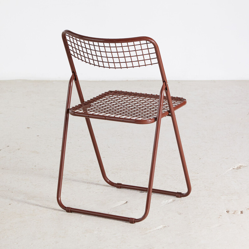 Chaise pliable vintage Ted Net par Niels Gammelgaard pour Ikea, 1970