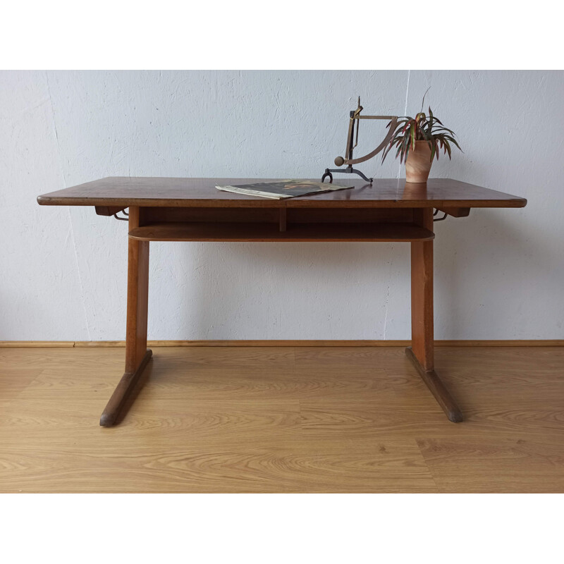 Mid century school desk, Germany 1950s