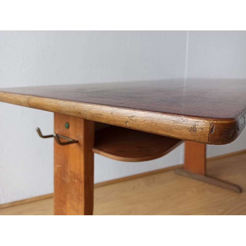 Mid century school desk, Germany 1950s