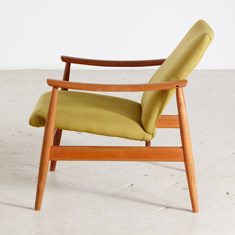 Pair of vintage model 138 teak armchairs by Finn Juhl, 1960s