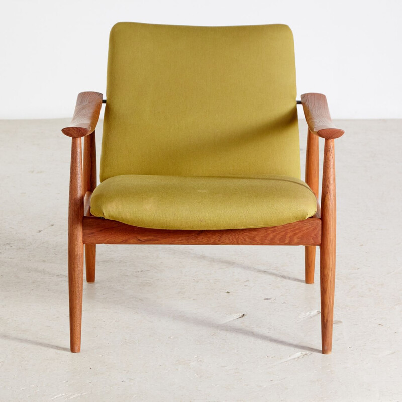 Pair of vintage model 138 teak armchairs by Finn Juhl, 1960s