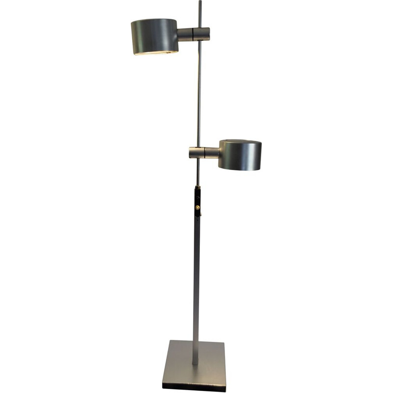 Vintage adjustable lights floor lamp by Peter Nelson