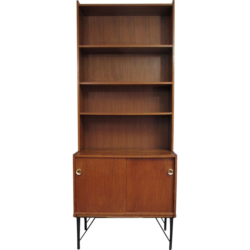 Teak vintage bookcase, Sweden 1970s