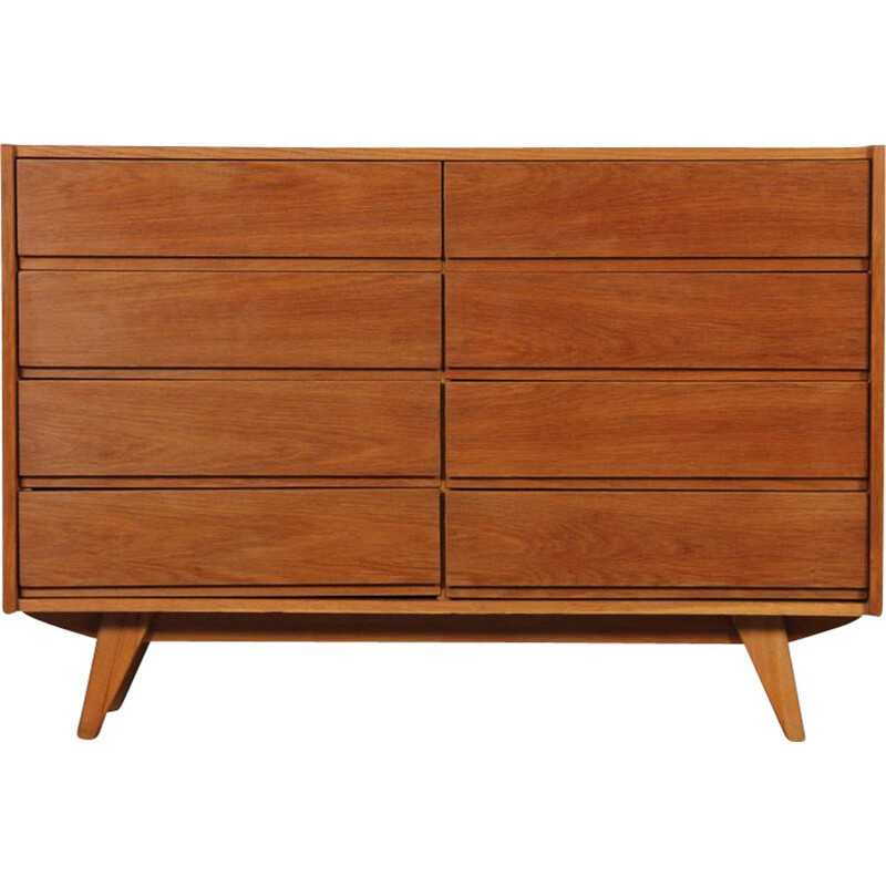 Vintage chest of drawers model U-453 by Jiri Jiroutek for Interier Praha, Czechoslovakia 1960