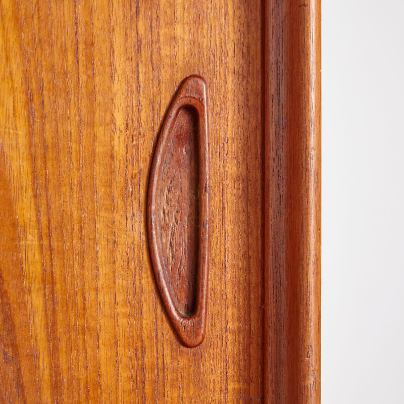 Mid century teak highboard by Clausen & Søn, 1960s