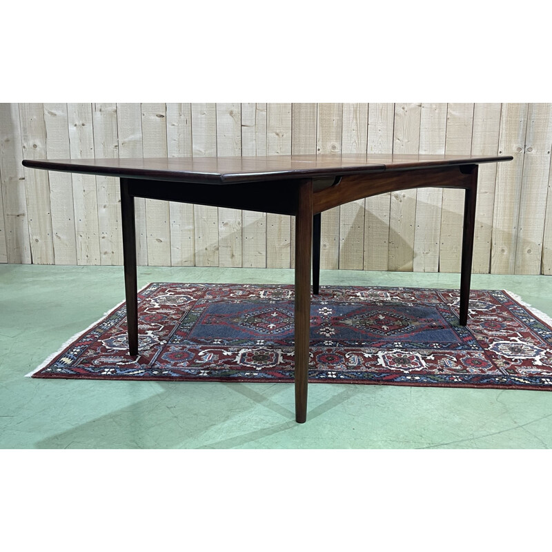 Table vintage en teck et palissandre pour GPlan, 1970