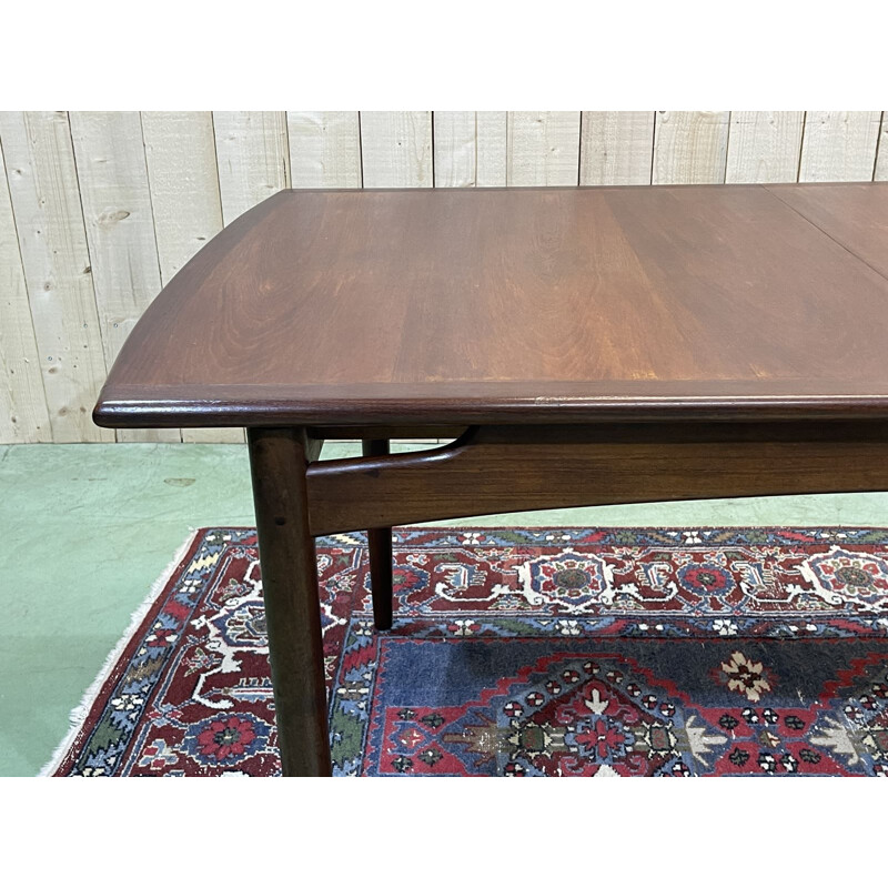 Vintage teak and rosewood table for GPlan, 1970s