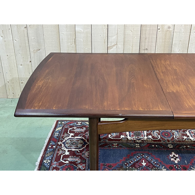 Vintage teak and rosewood table for GPlan, 1970s