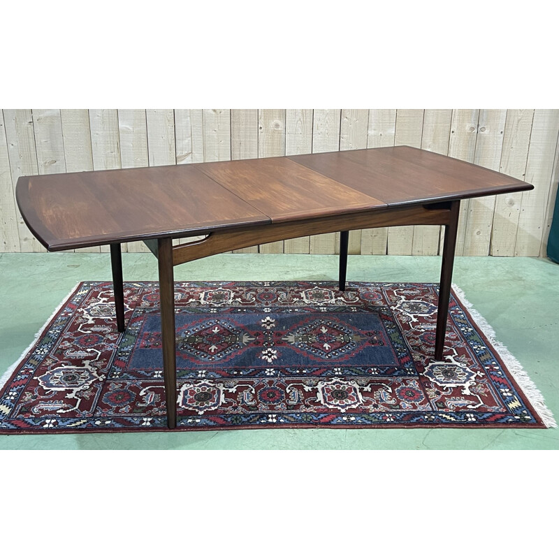 Vintage teak and rosewood table for GPlan, 1970s