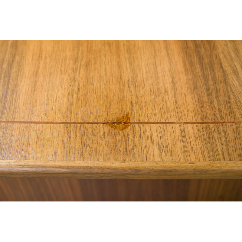 Vintage walnut desk, 1960s