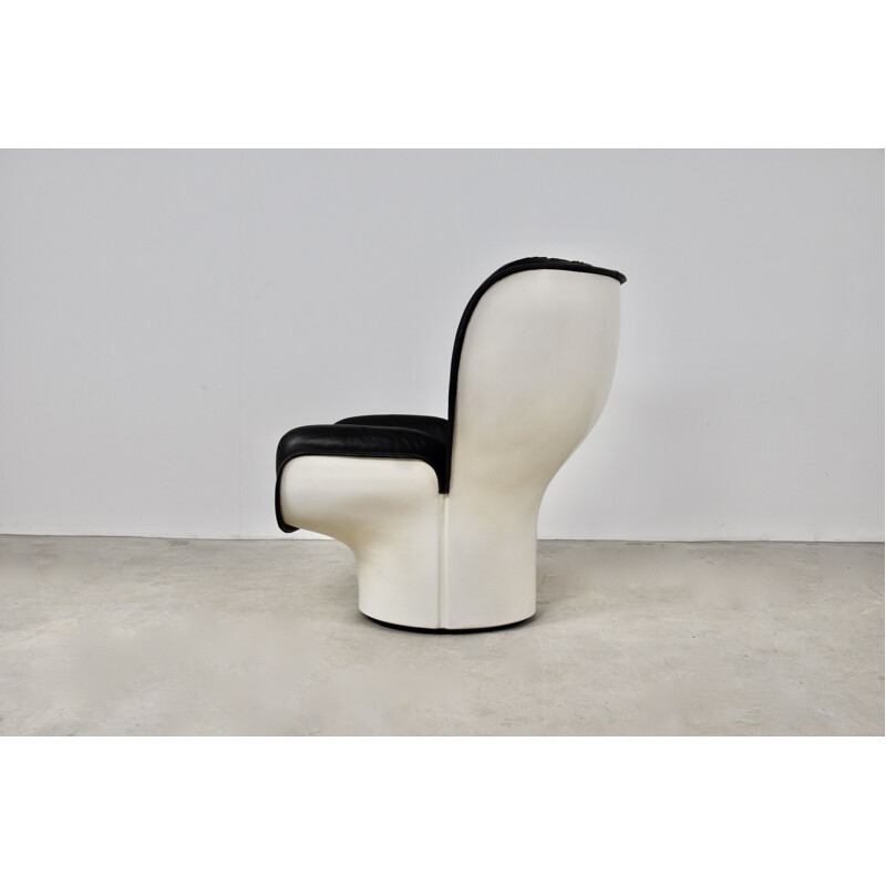 Vintage lounge chair by Joe Colombo for Comfort, Italy 1960s