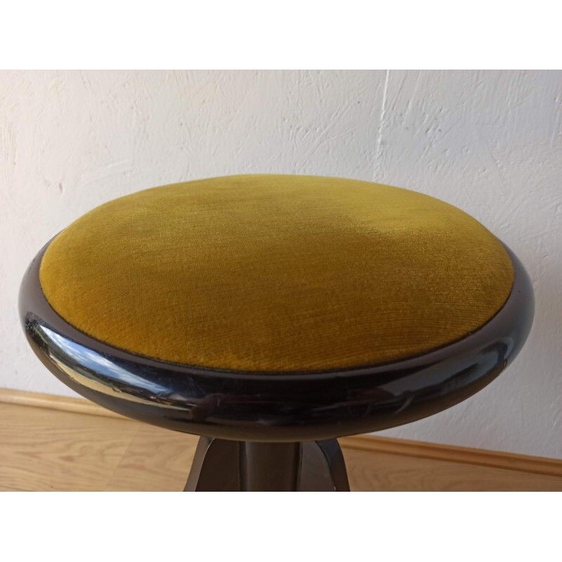 Swivel vintage stool for Piano Retro, 1980s