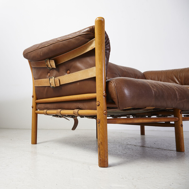 Mid century two-seater Ilona sofa by Arne Norell for Norell