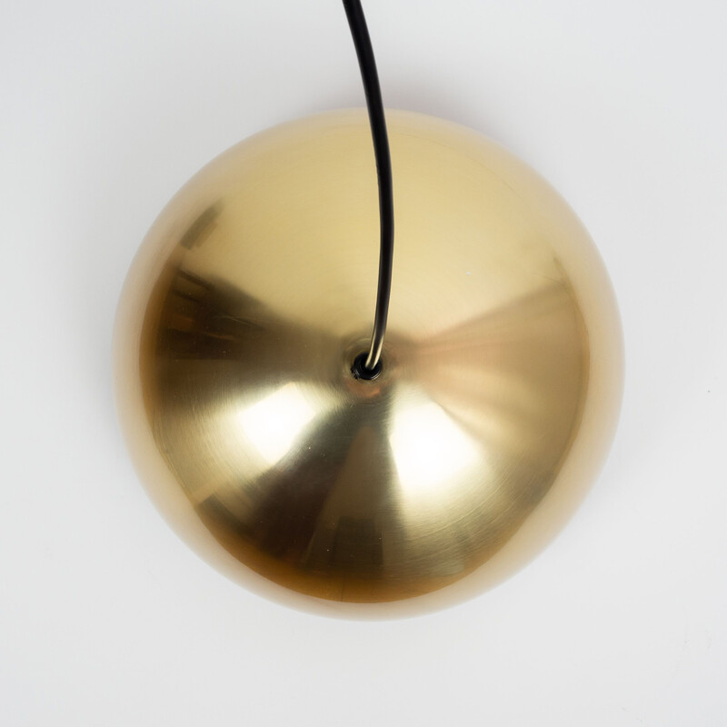 Danish vintage pendant lamp Milieu by Jo Hammerborg for Fog & Mørup, 1970s