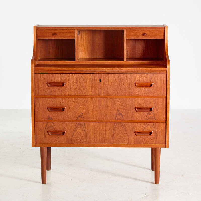 Mid century teak secretary, Denmark