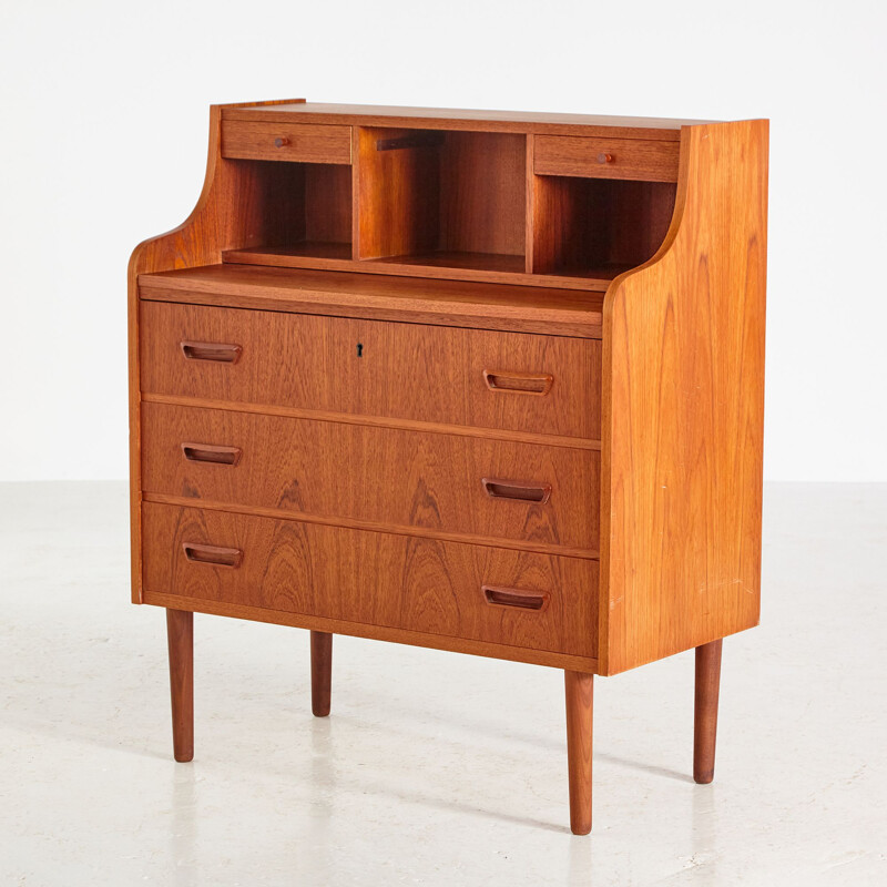 Mid century teak secretary, Denmark