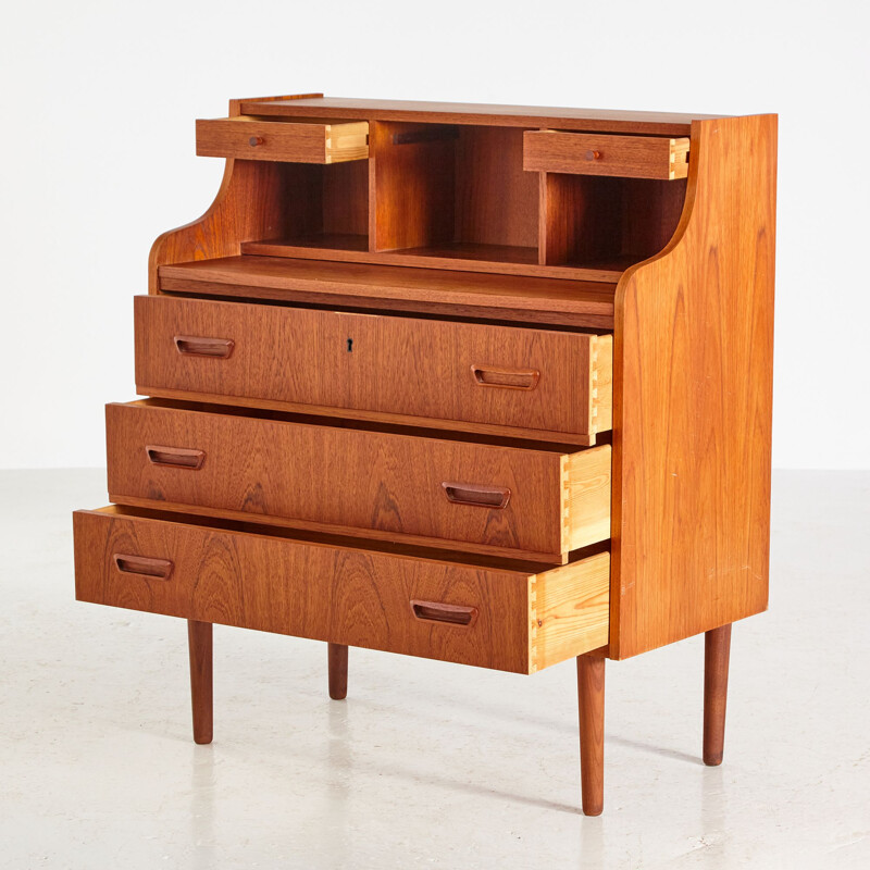 Mid century teak secretary, Denmark