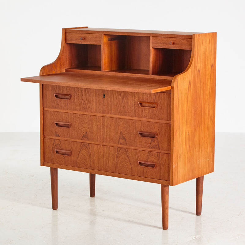 Mid century teak secretary, Denmark