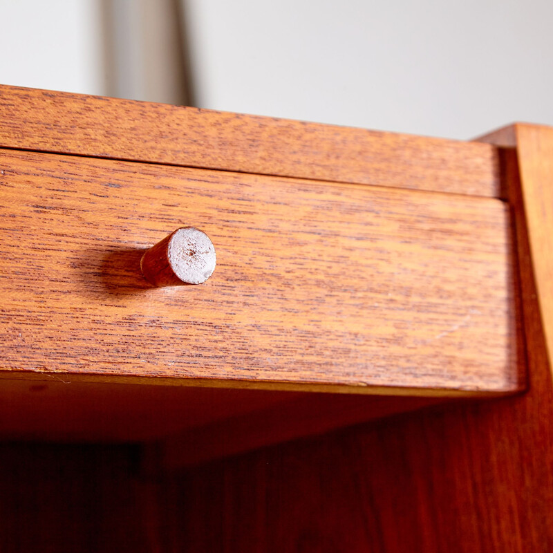 Mid century teak secretary, Denmark