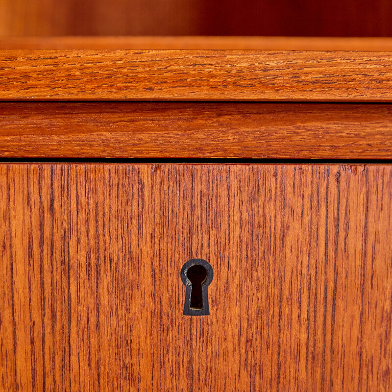 Mid century teak secretary, Denmark