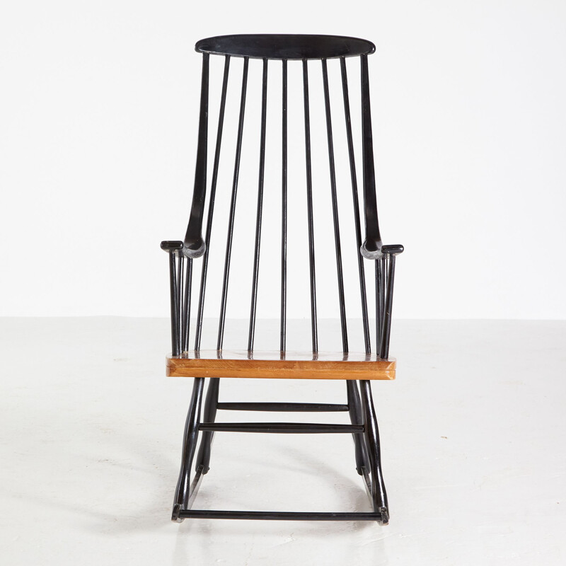 Vintage Grandessa rocking chair by Lena Larsson, 1960s