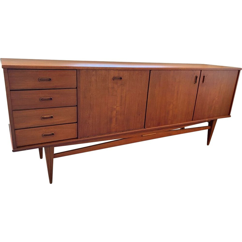 Scandinavian mid century teak sideboard, 1960s